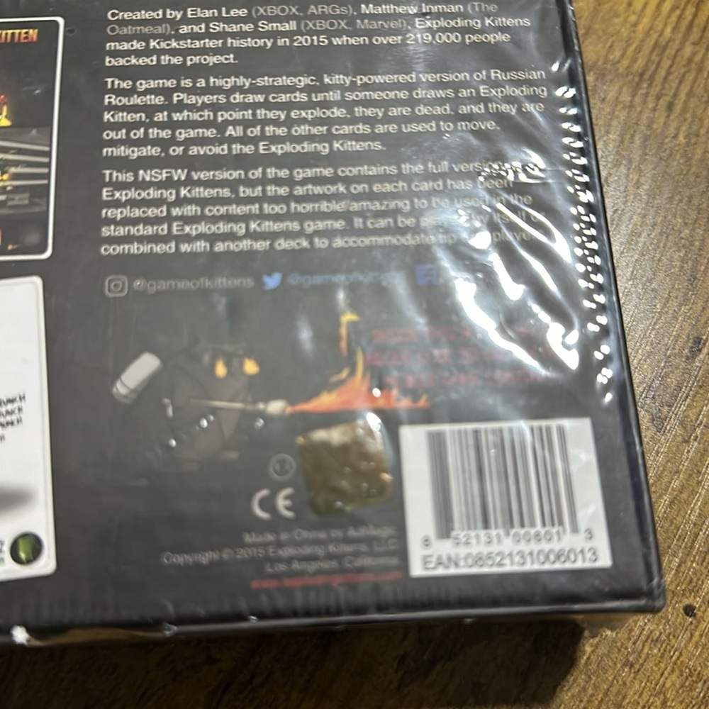 Exploding Kittens Card Game NSFW Deck - Picture 7 of 7